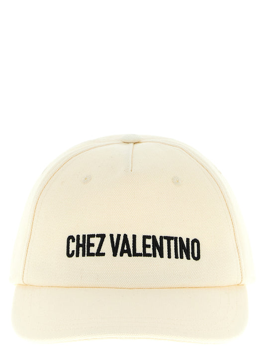 Baseball Cap by Valentino Garavani for men in cotton beige presents a tailored silhouette, perfectly capturing the essence of Cotton Baseball Cap with its tailored finish and superior craftsmanship.