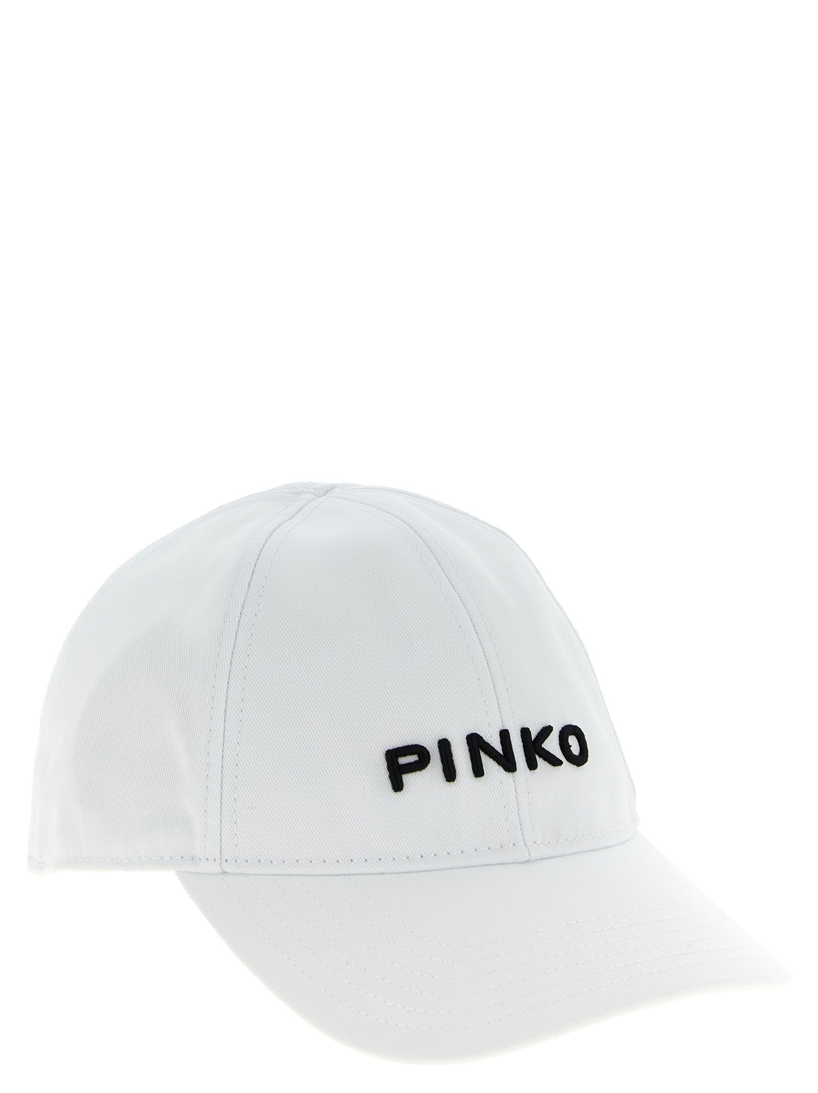 Baseball Cap by PINKO for women in cotton white presents a tailored silhouette, perfectly capturing the essence of Cotton Baseball Cap with its tailored finish and superior craftsmanship.