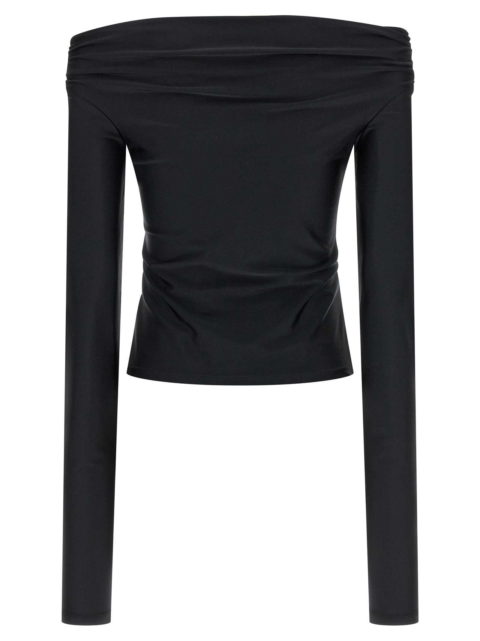 Tank Top by The Andamane for women in stretch polyamide black showcases a sumptuous silhouette, artfully detailed with a sumptuous and for a truly sumptuous finish.