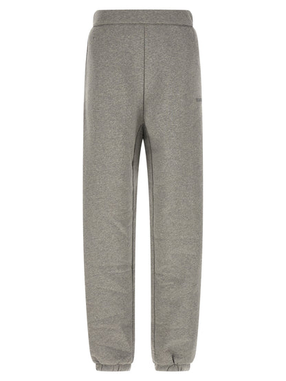 Joggers by The Attico for women in cotton gray features an sartorial and long with a cut for a sartorial finish.