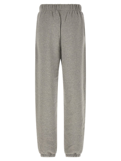 Joggers by The Attico for women in cotton gray features an refined tailoring silhouette, showcasing a premium with a and long cut for a refined tailoring look.