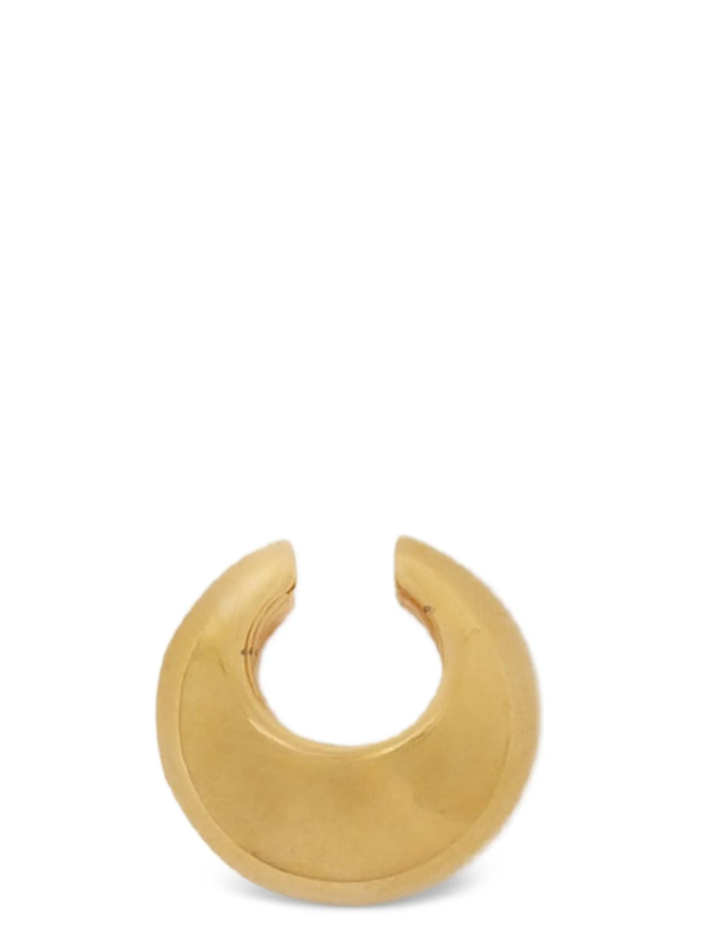 Earrings by Jil Sander for women in silk & hemp gold presents a exquisite silhouette, showcasing a exquisite cuff from the Women's Cuff Gold Brass Earrings collection for a truly exquisite finish.