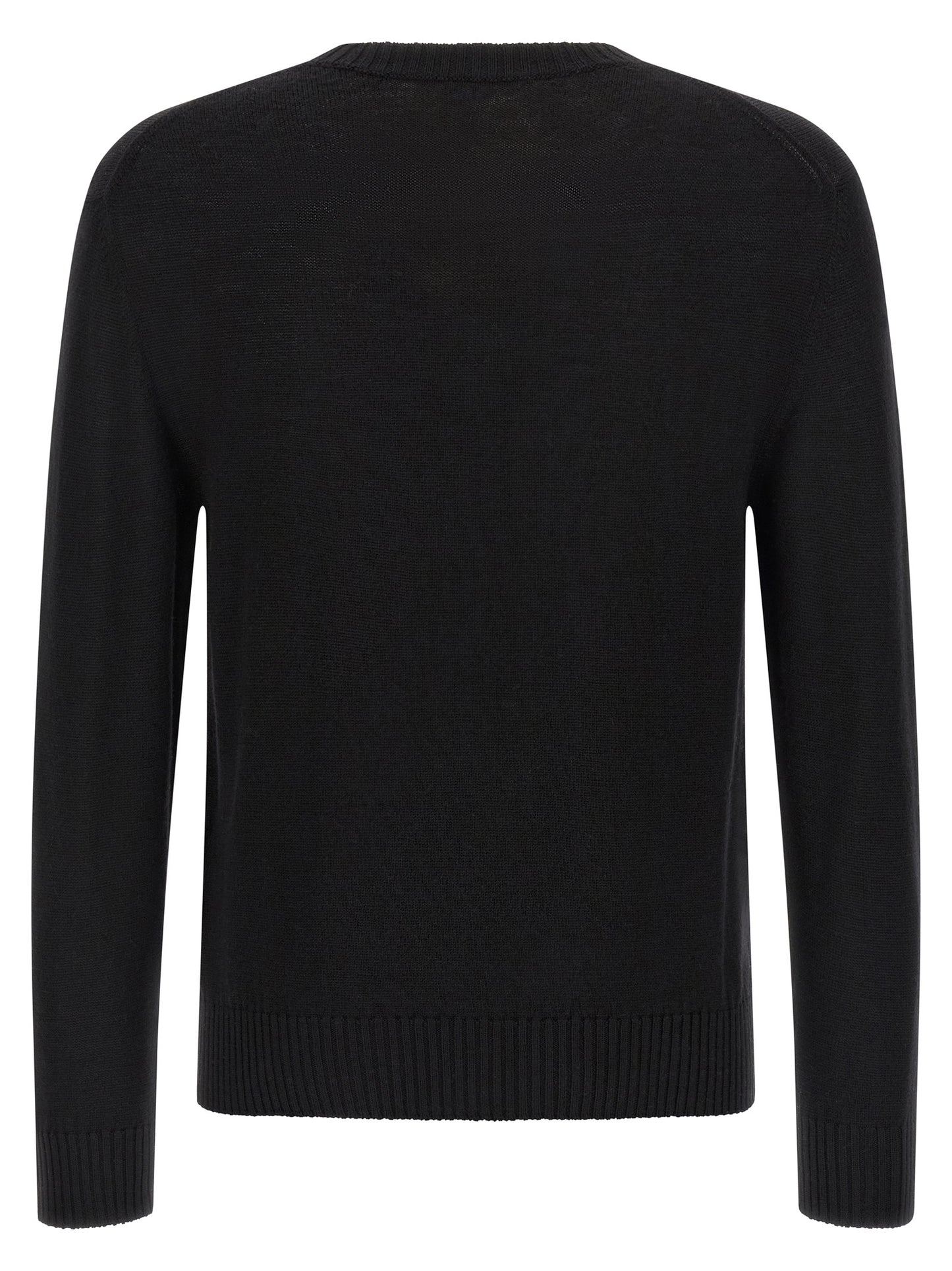 Jil Sander Men's Relaxed Fit Virgin Wool Cardigan - Black