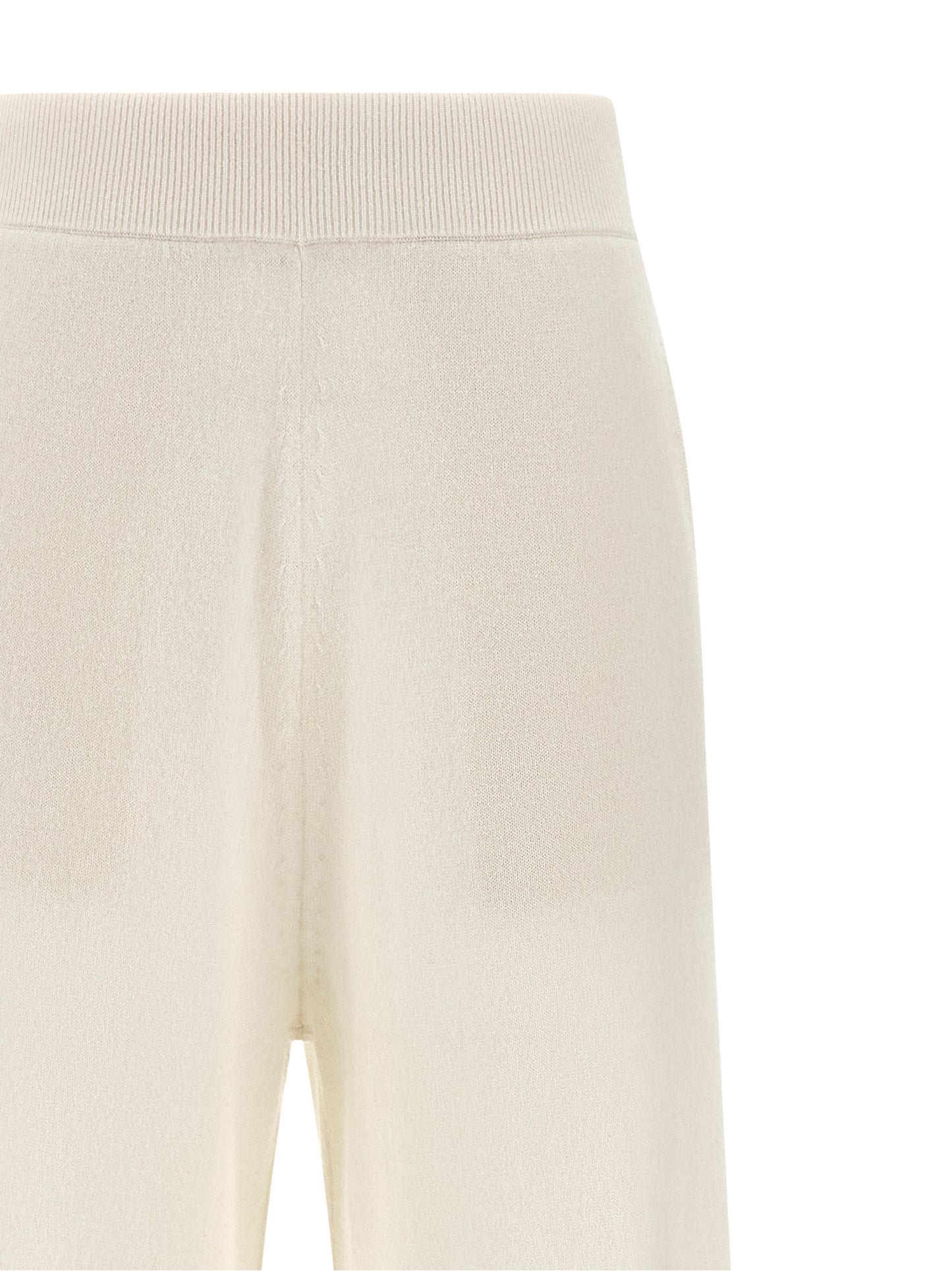Casual Pants by Max Mara for women in cashmere white presents a refined pantology silhouette, artfully defined by a refined pantology straight-leg & wide, long, and a sophisticated .