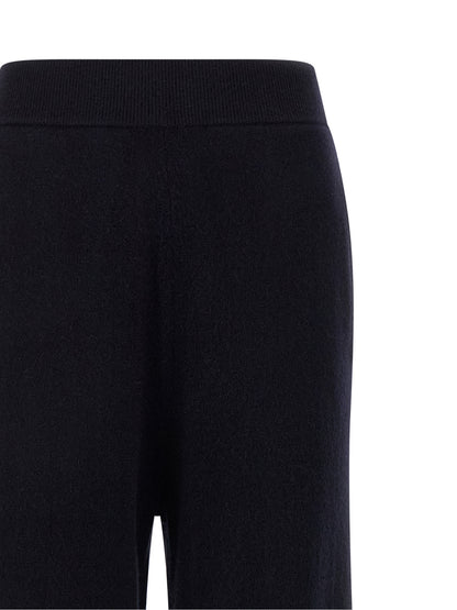 Casual Pants by Max Mara for women in cashmere blue features a refined silhouette with a refined straight-leg & wide, defined by a and a refined long for a refined finish.