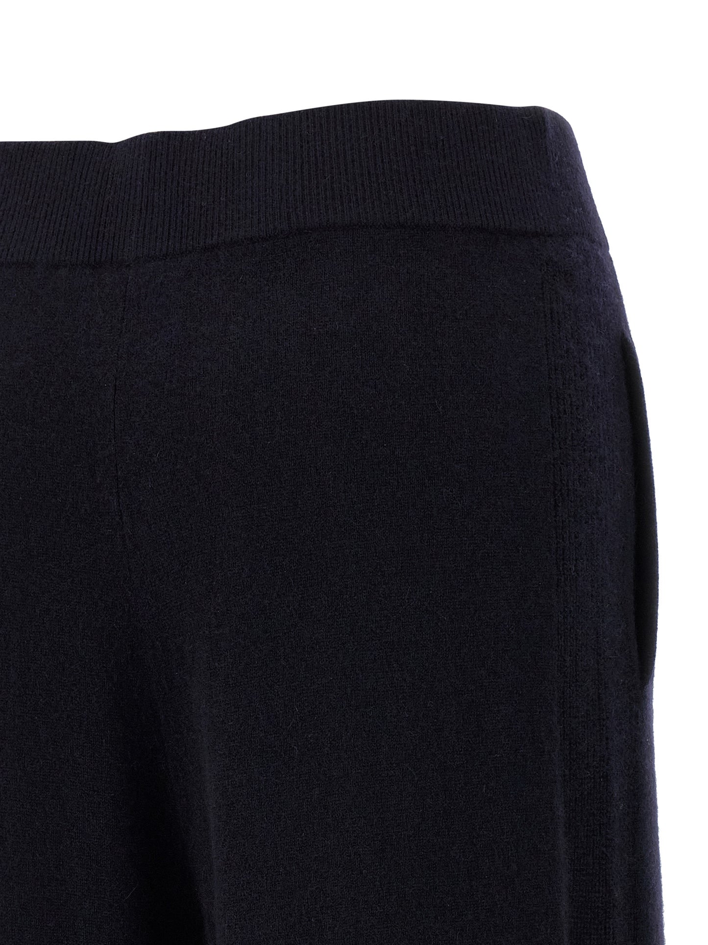 Casual Pants by Max Mara for women in cashmere blue presents a refined pantology silhouette, artfully defined by a refined pantology straight-leg & wide, long, and a sophisticated .