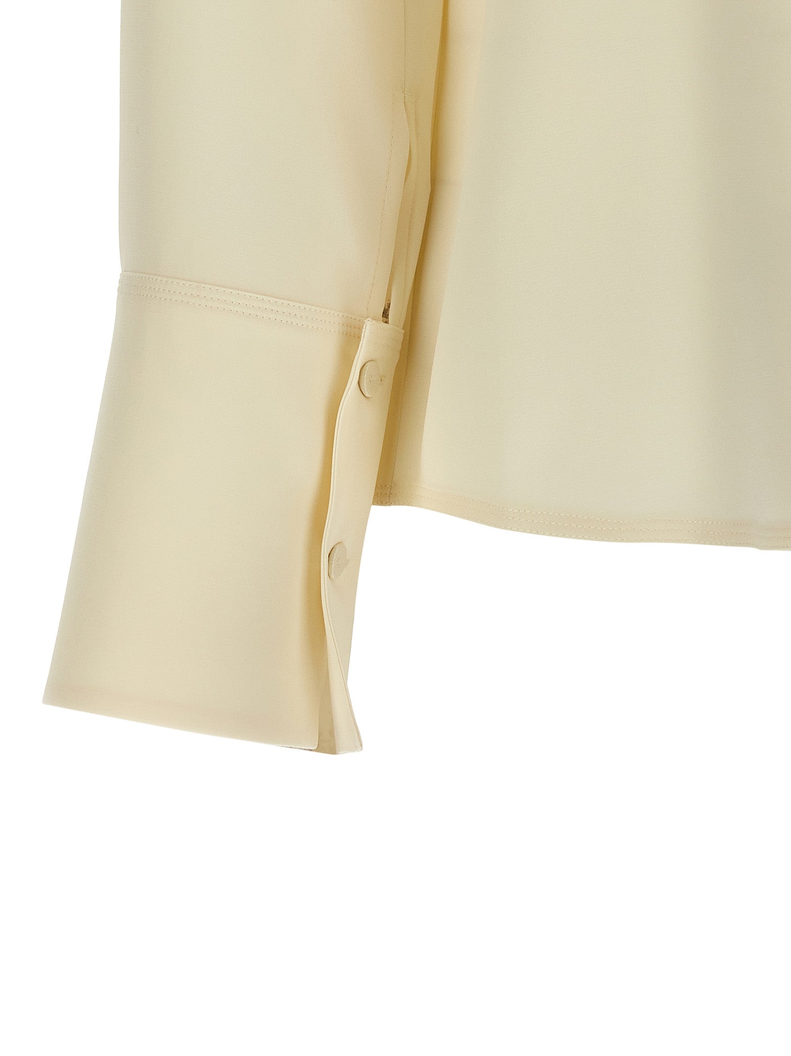 Blouse by Max Mara for women in silk white features an polished silhouette, showcasing a sophisticated and detail for a truly polished finish.