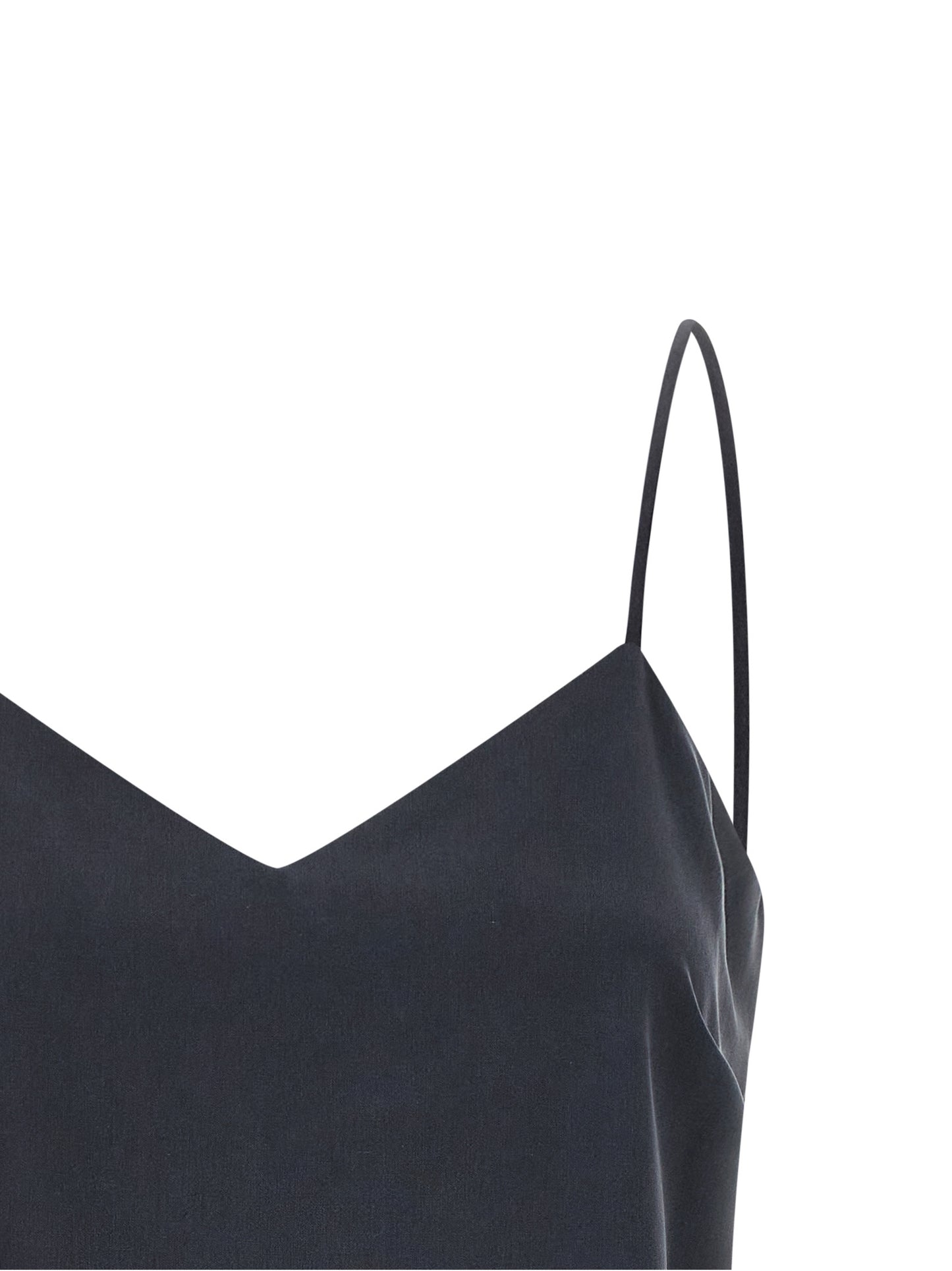 T-Shirt by Max Mara for women in silk gray showcases a dramatic silhouette, elegantly detailed with a dramatic sweetheart neckline and for a truly dramatic finish.