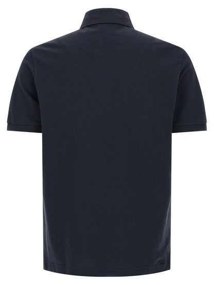 Polo Shirt by Etro for men in cotton blue, floral & print presents a distinguished silhouette, showcasing a sophisticated and distinguished for a truly distinguished finish.