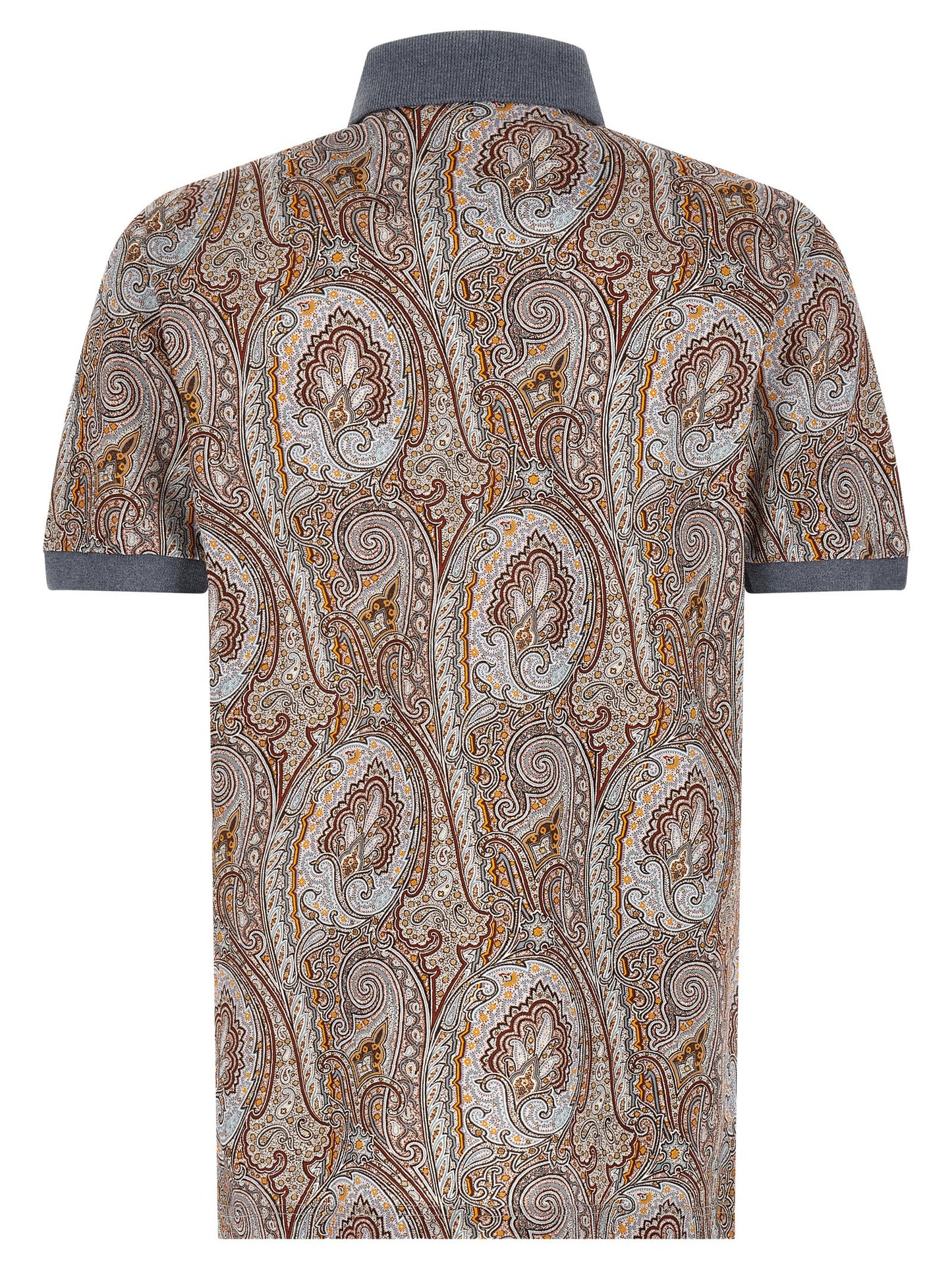 Etro Multicolor Cotton Polo Shirt