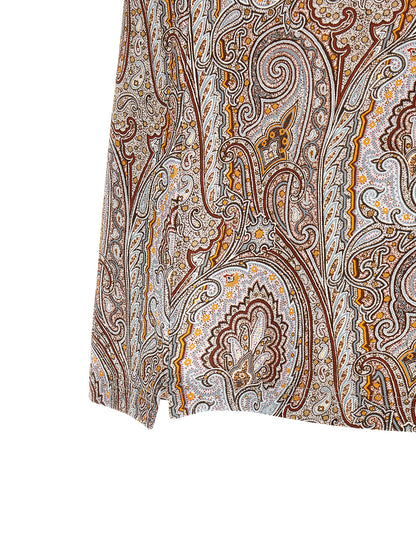 Etro Multicolor Cotton Polo Shirt