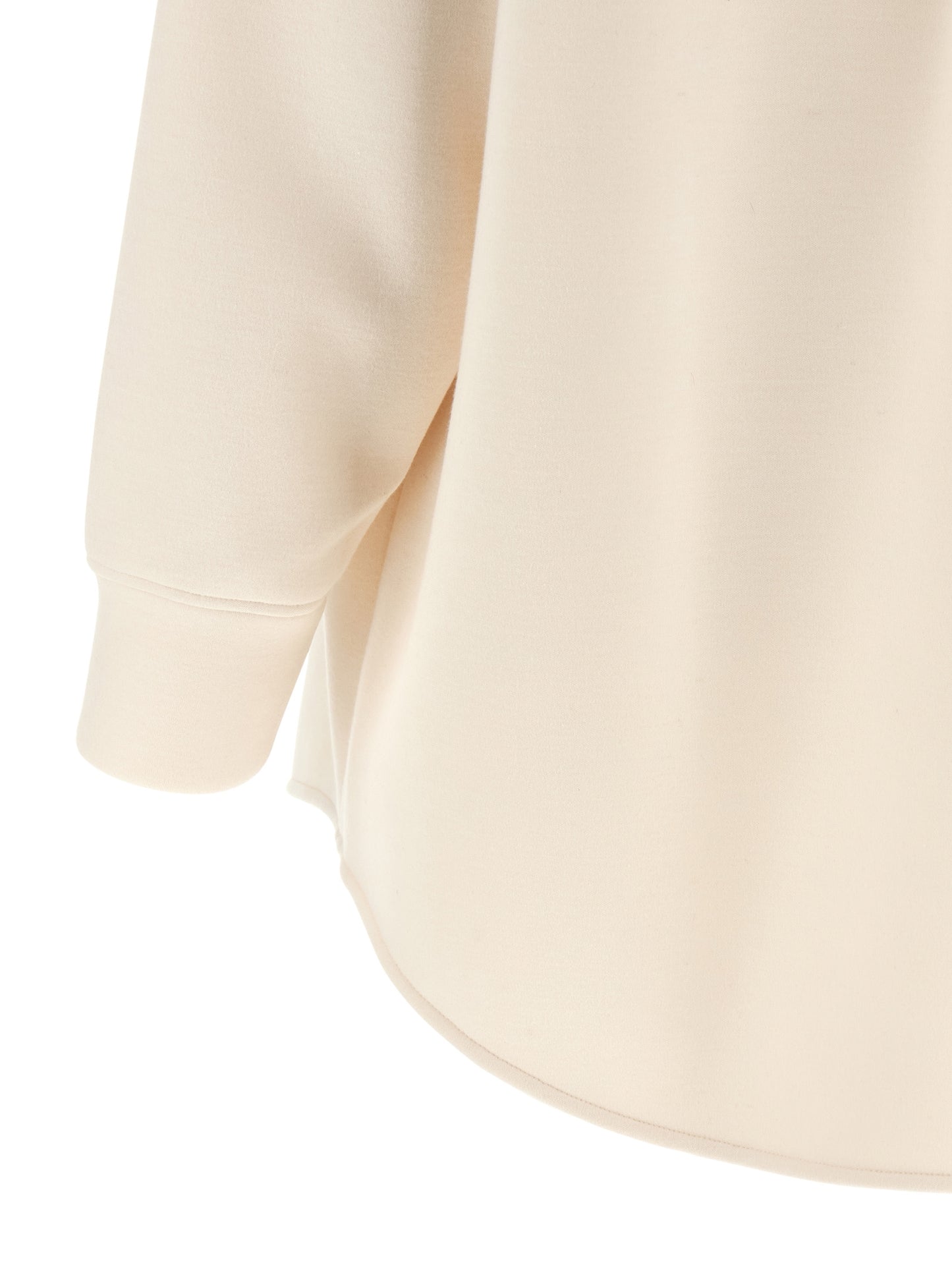 Blouse by Fabiana Filippi for women in modal polyurethane & cashmere beige features an polished silhouette, showcasing a sophisticated and detail for a truly polished finish.