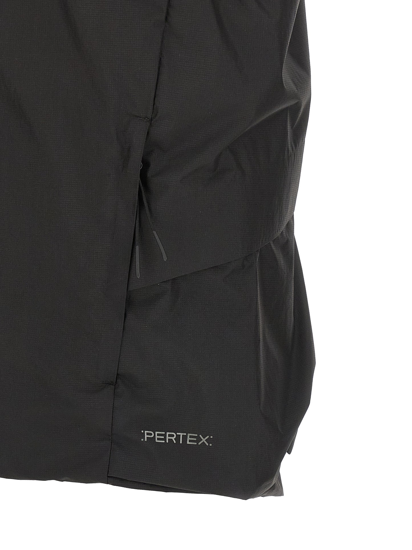 Vest by C.P. Company for men in polyamide black features an contemporary silhouette, showcasing refined breathable-design, water-resistant, pockets & insulated and a contemporary for a sophisticated layered look.