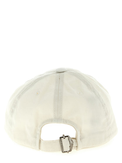 Baseball Cap by Isabel Marant for women in cotton canvas beige presents a distinguished silhouette from the Cotton Canvas Baseball Cap collection, showcasing a distinguished finish with refined distinguished details.