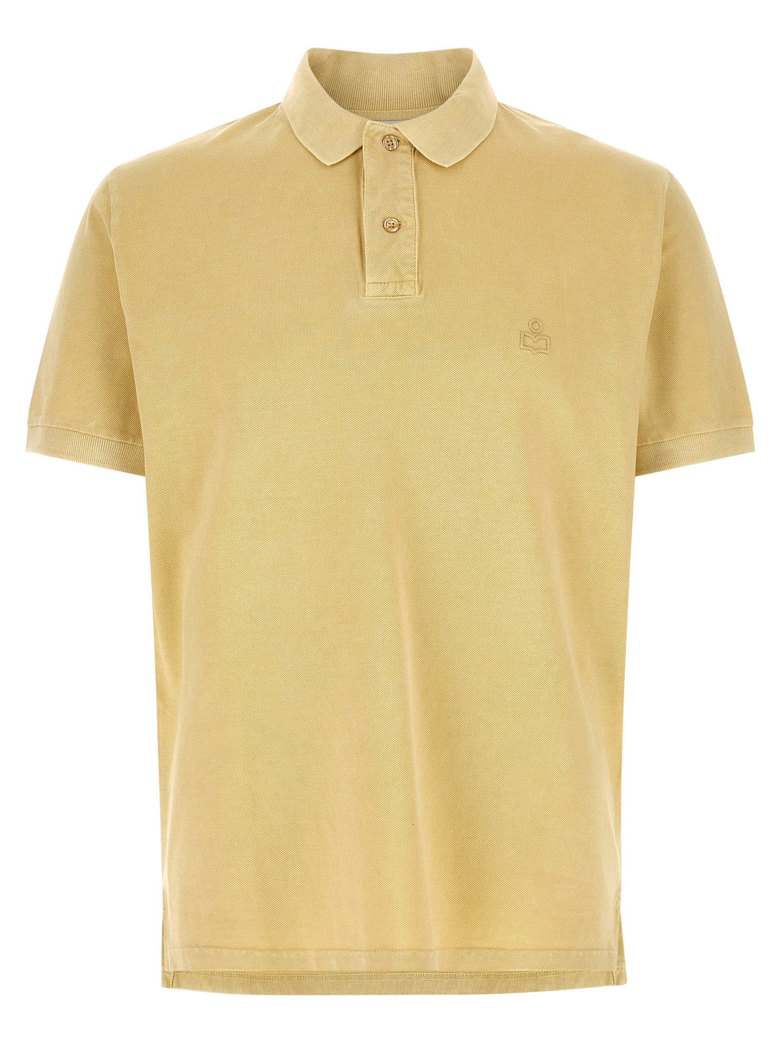 Polo Shirt by Isabel Marant for men in cotton bicolour & yellow showcases a enviable silhouette, featuring a refined and short-sleeve for a enviable finish.