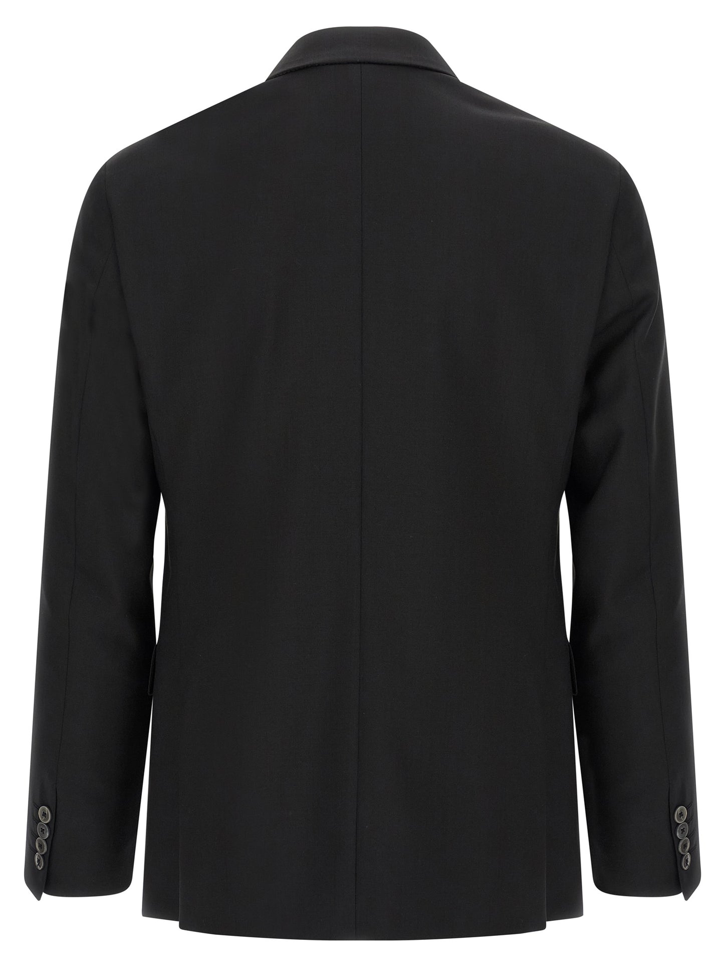 This Pant Suit by Pal Zileri for men in wool & viscose black & pearl presents a discerning silhouette, featuring a sophisticated and a discerning for a refined and polished look.