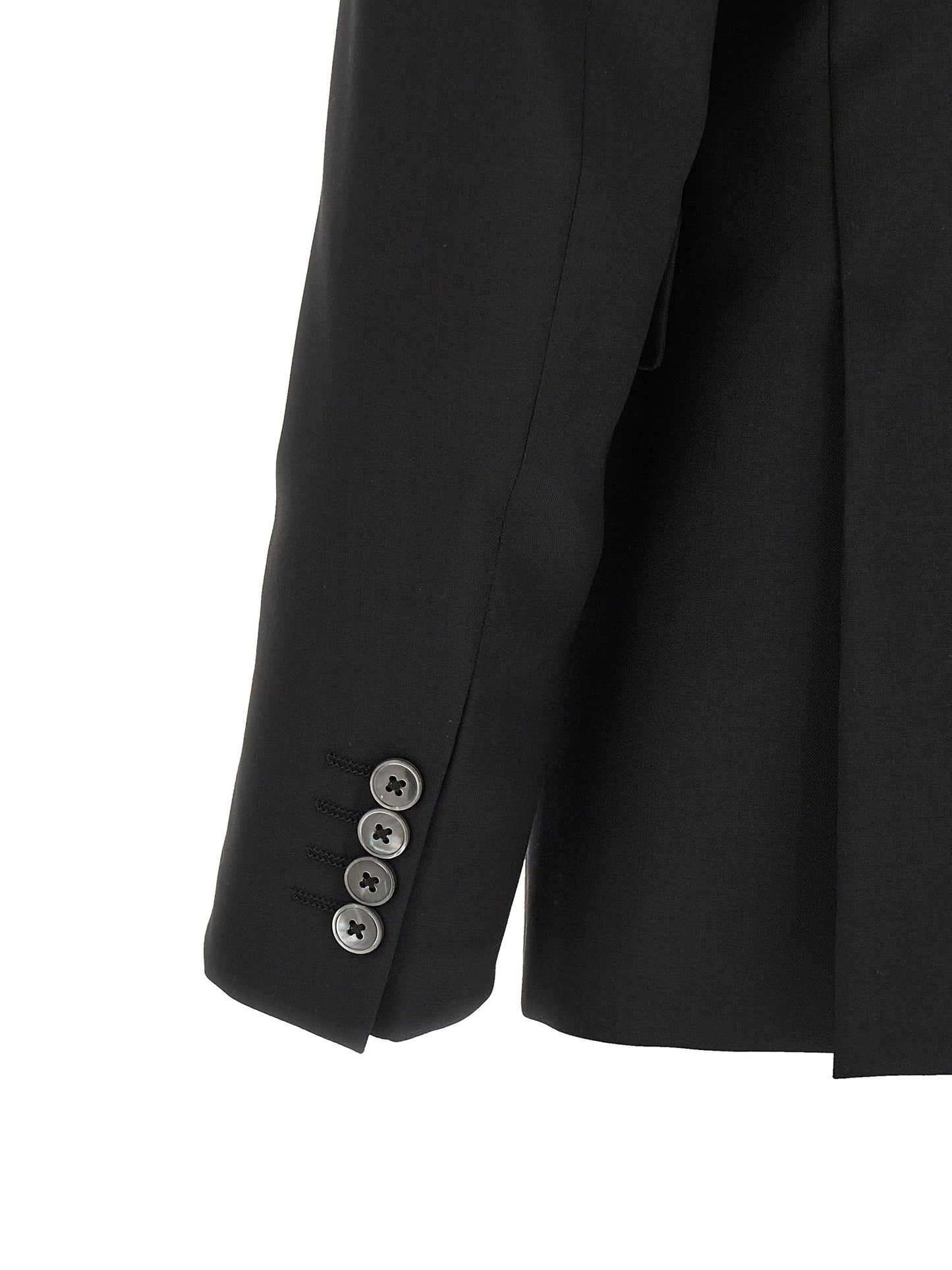 Pant Suit by Pal Zileri for men in wool & viscose black & pearl features a tailored silhouette, showcasing a sophisticated and tailored for a refined, professional look.