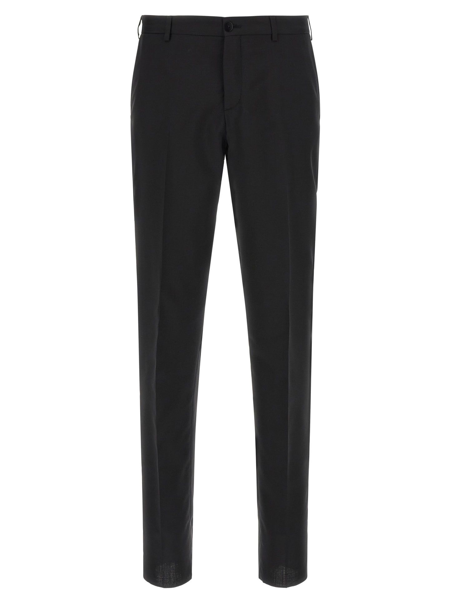 Pant Suit by Pal Zileri for men in wool & viscose black & pearl presents a nuanced silhouette, showcasing a nuanced and nuanced for an elevated aesthetic.