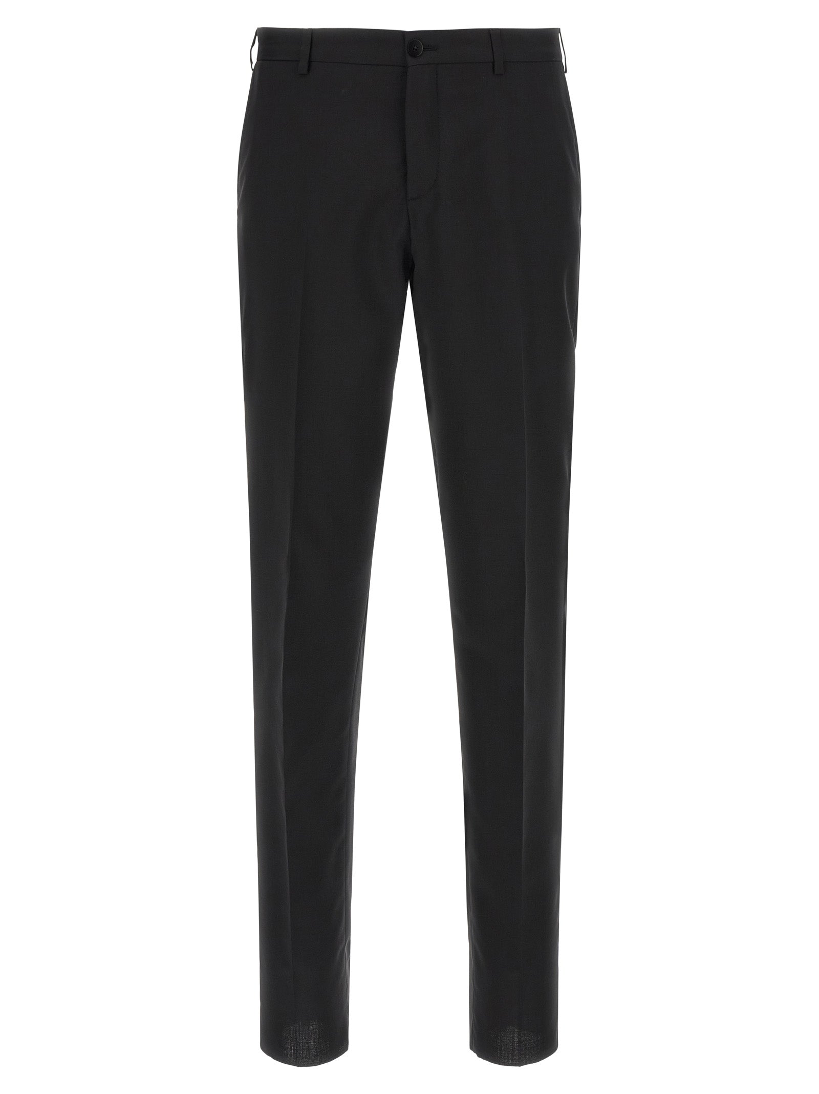 Pant Suit by Pal Zileri for men in wool & viscose black & pearl presents a nuanced silhouette, showcasing a nuanced and nuanced for an elevated aesthetic.