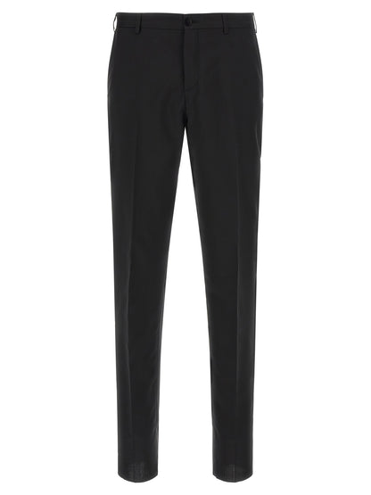 Pant Suit by Pal Zileri for men in wool & viscose black & pearl presents a nuanced silhouette, showcasing a nuanced and nuanced for an elevated aesthetic.