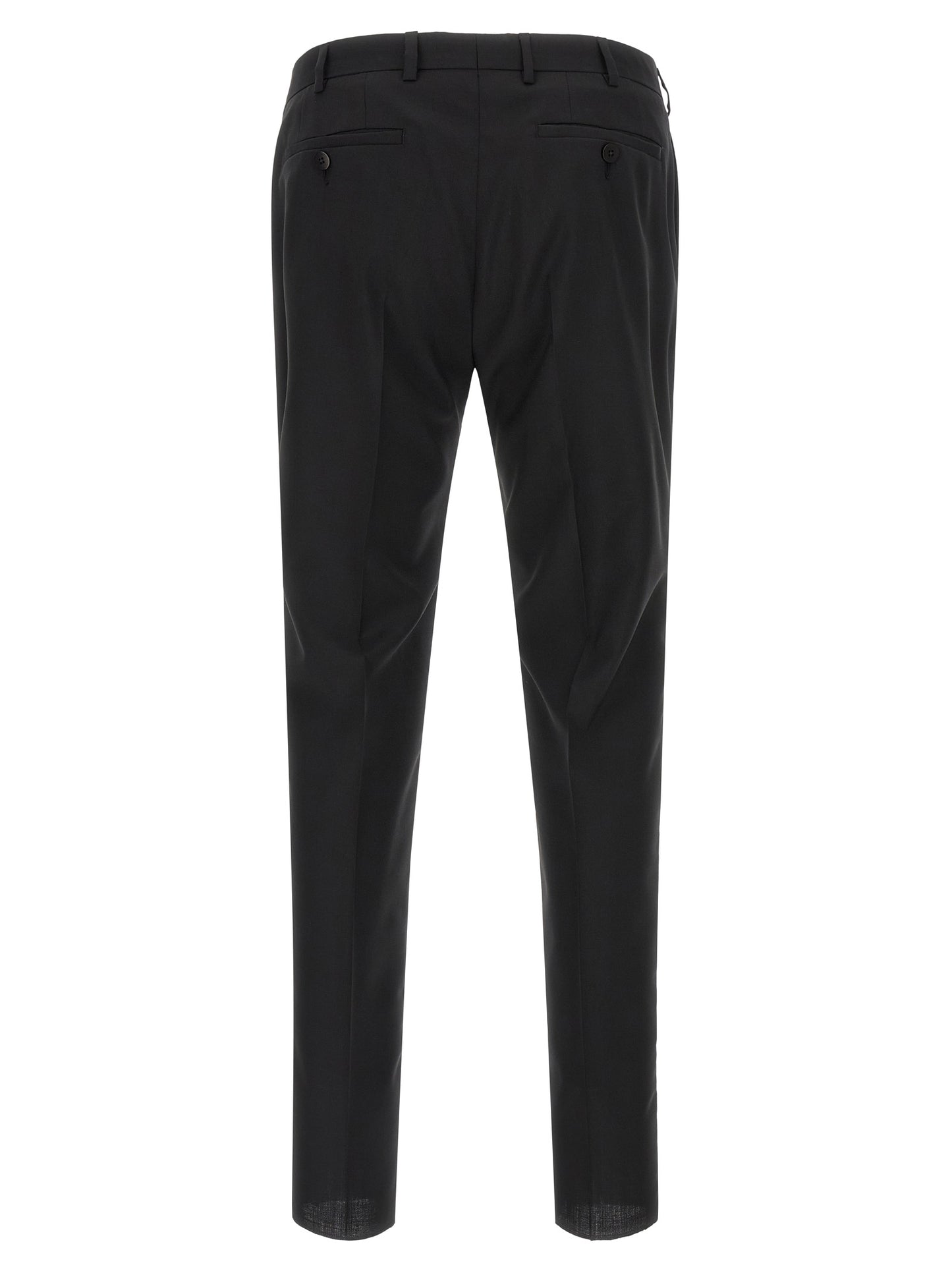 Pant Suit by Pal Zileri for men in wool & viscose black & pearl presents a sublime silhouette, showcasing a sophisticated and a sublime that exemplifies modern elegance.