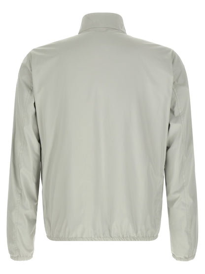 This Bomber Jacket by Herno for men in polyester & viscose multicolor exhibits a edgy silhouette, meticulously detailed with functional pockets and a edgy high-neck neckline for a edgy finish.