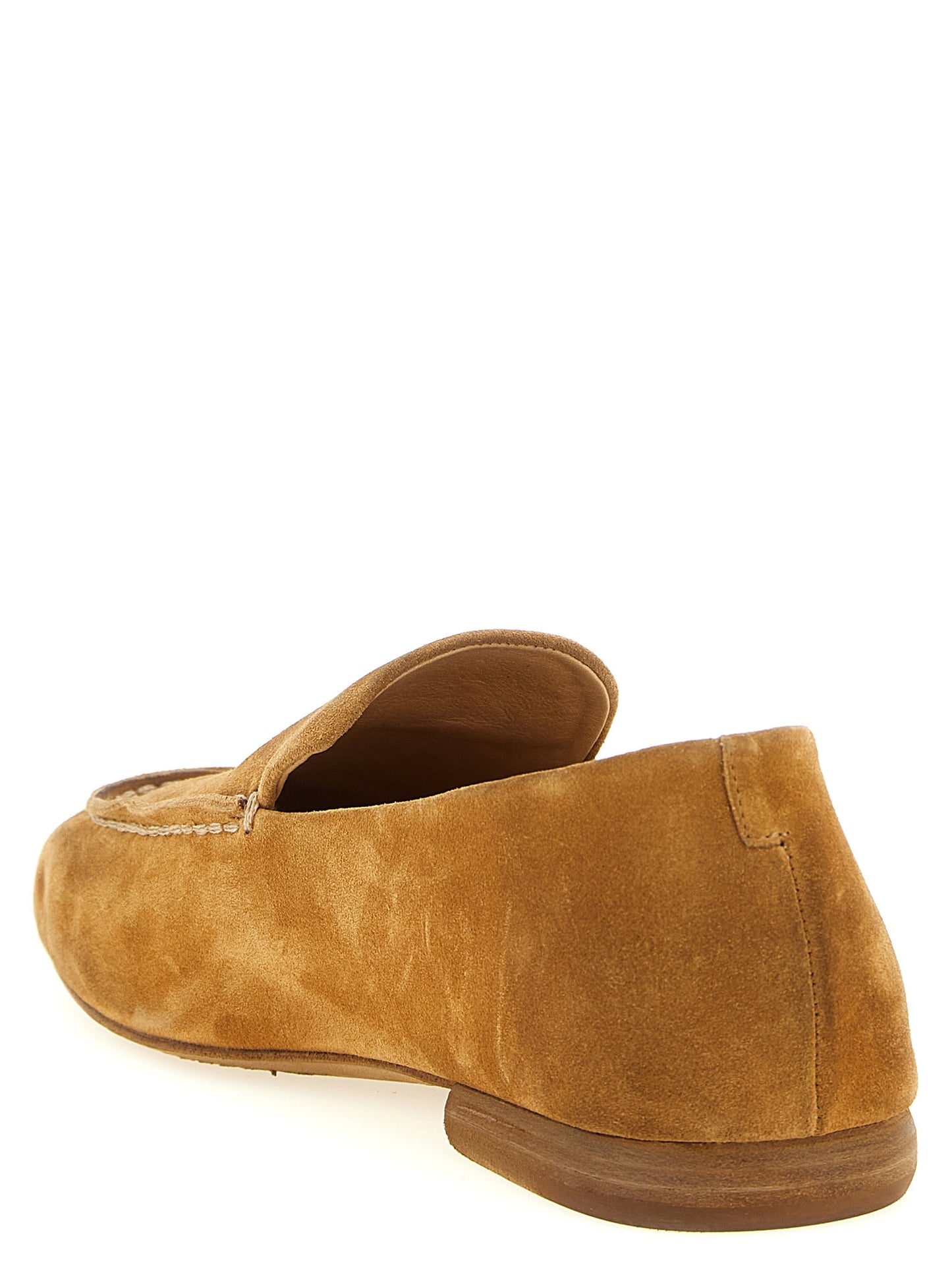 Loafer Slip-On Shoes by Marsell for men in calfskin leather brown showcases a resplendent Men's Calfskin Leather Loafer Slip-On Shoes aesthetic, defined by its resplendent almond toe style and elegant .