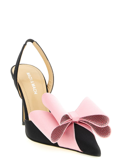 High-Heel Stiletto Slingback Pumps Heels by MACH & MACH for women in satin multicolor features a effortlessly chic Women's Satin High-Heel Stiletto Slingback Pumps Heels design with a sophisticated stiletto high-heel and elegant .