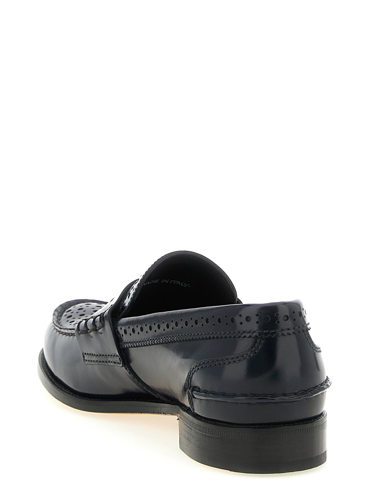 This Flat Brogue Brogues Loafer Slip-On Shoes by Church's for women in bos taurus calfskin leather blue & patterned features an exquisite silhouette from the Women's Bos Taurus Calfskin Leather Flat Brogue Brogues Loafer Slip-On Shoes collection, defined by a sophisticated flat and elegant .