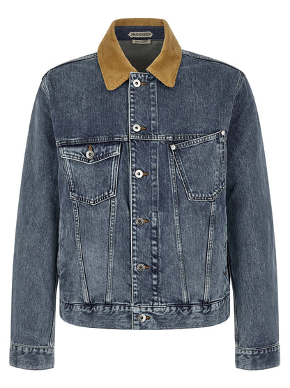 J.W.Anderson Blue Cotton Denim Jacket