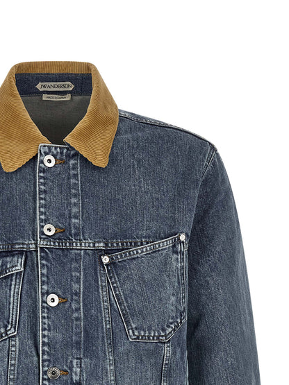 J.W.Anderson Blue Cotton Denim Jacket