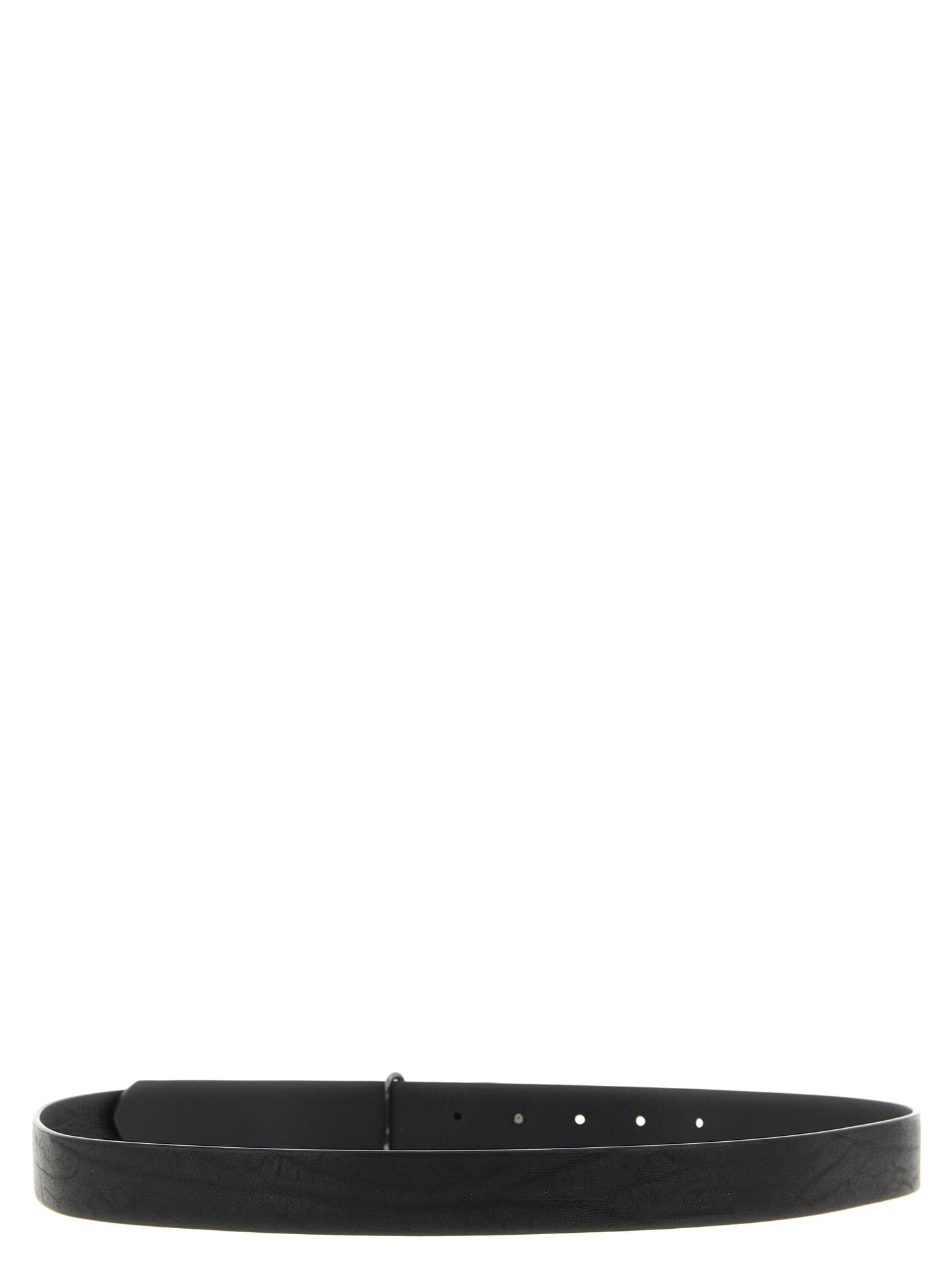 Belt by Diesel for men in polyethylene polyurethane leather black features a bohemian chic silhouette, showcasing the bohemian chic 1 Dr Polyethylene Polyurethane Leather Belt design with a sophisticated bohemian chic finish.