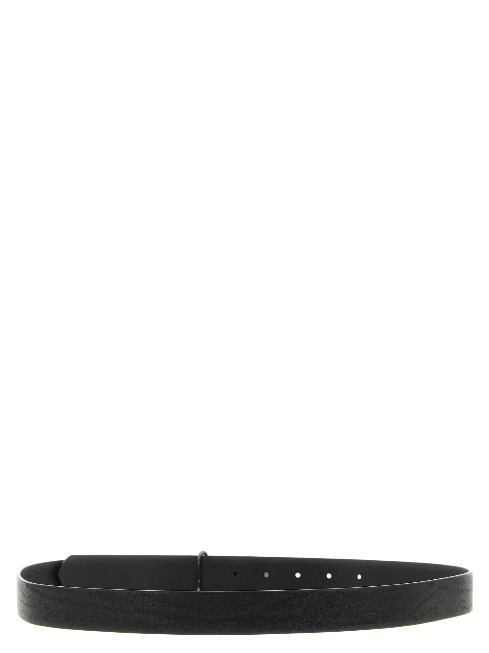 Belt by Diesel for men in polyethylene polyurethane leather black features a bohemian chic silhouette, showcasing the bohemian chic 1 Dr Polyethylene Polyurethane Leather Belt design with a sophisticated bohemian chic finish.