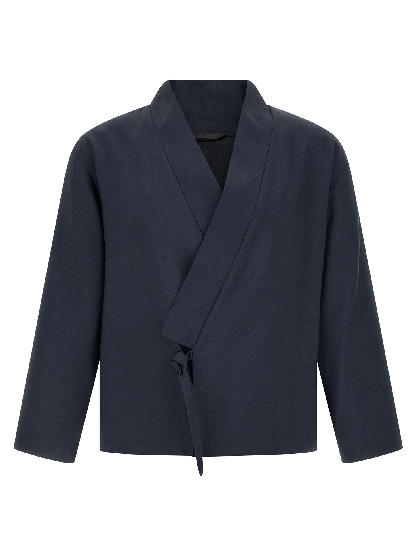 Blazer by Kenzo for men in viscose wool blue features an crisp silhouette with sophisticated and a crisp for a truly crisp finish.