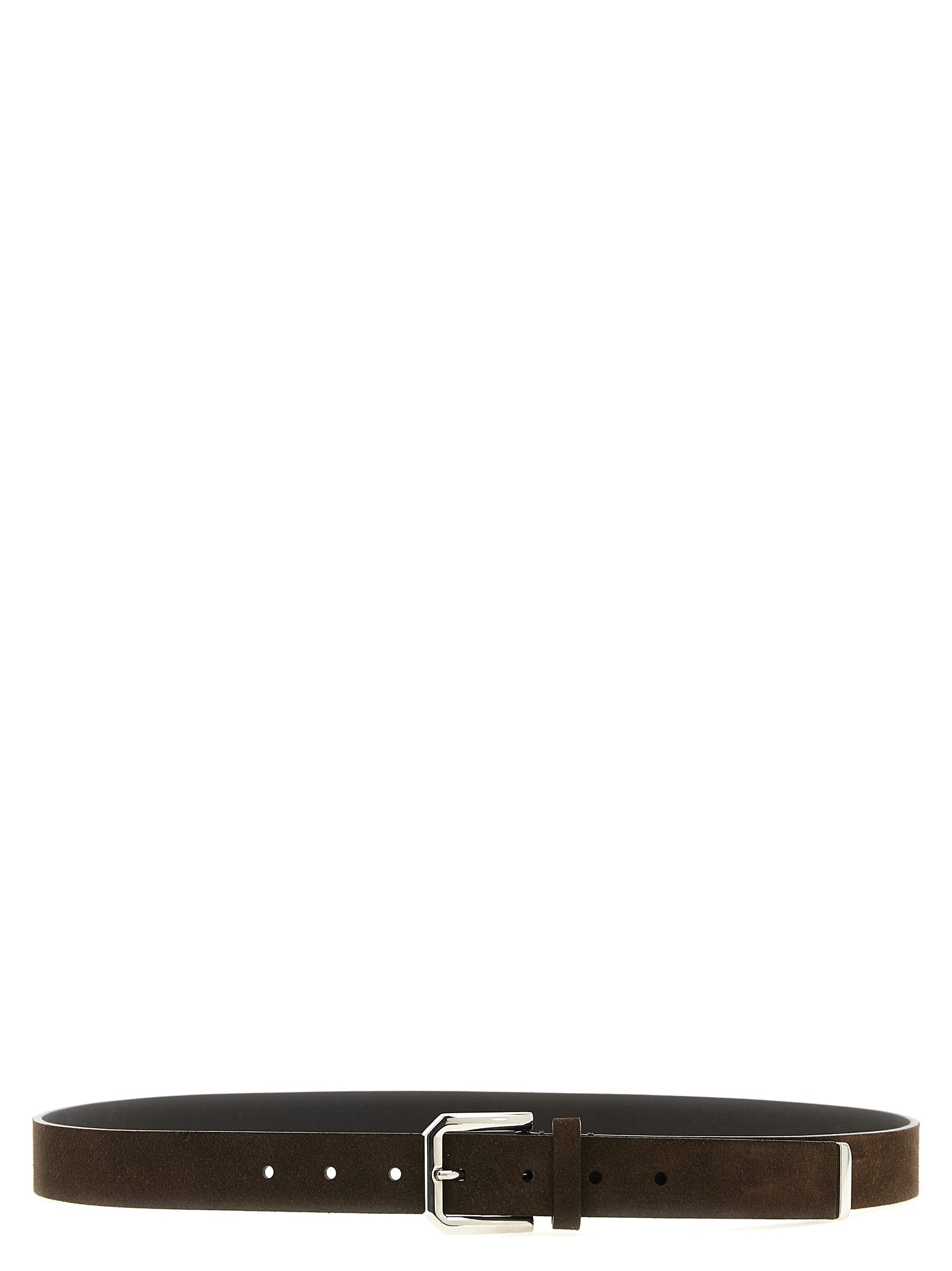 Belt by Brunello Cucinelli for men in bull leather brown features an distinguished design, perfectly showcasing the sophisticated craftsmanship of this distinguished Bull Leather Belt.