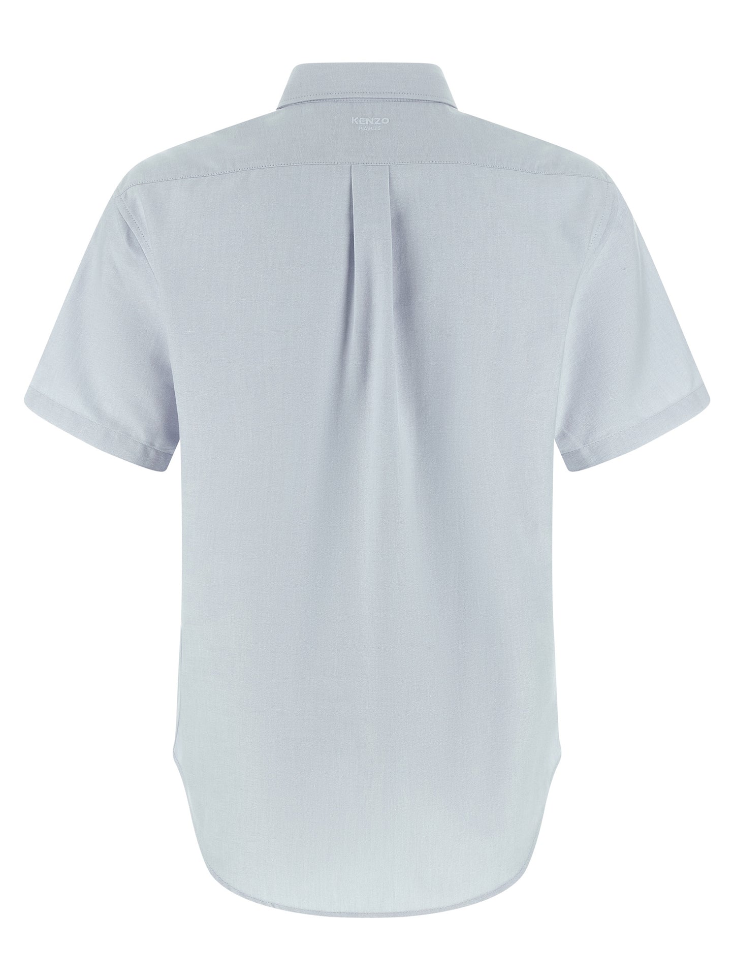 Shirt by Kenzo for men in cotton light-blue showcases a sublime silhouette, artfully detailed with a sublime and for a sophisticated, sublime finish.