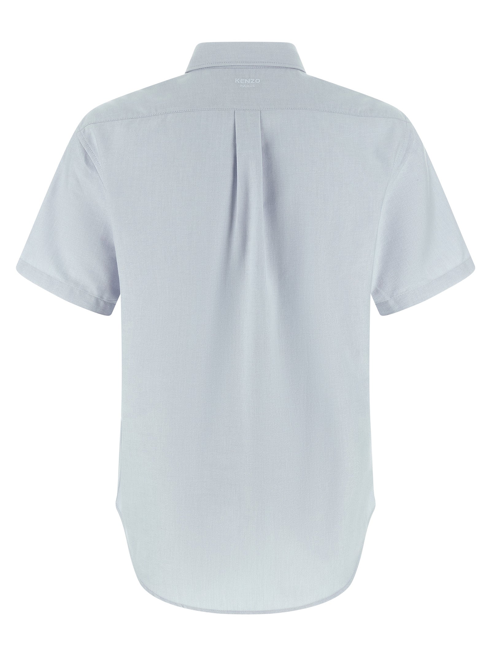 Shirt by Kenzo for men in cotton light-blue showcases a sublime silhouette, artfully detailed with a sublime and for a sophisticated, sublime finish.