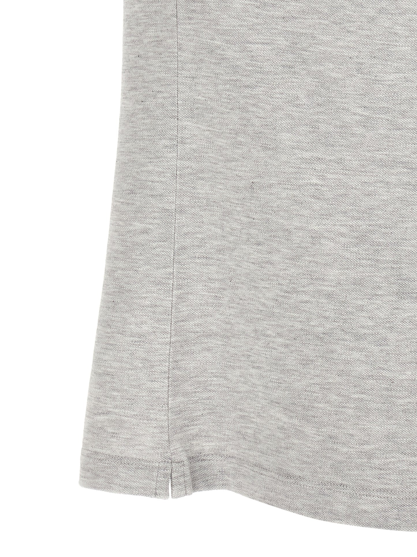Polo Shirt by Brunello Cucinelli for men in cotton gray & jacquard presents a crisp silhouette, artfully detailed with a crisp and crisp .