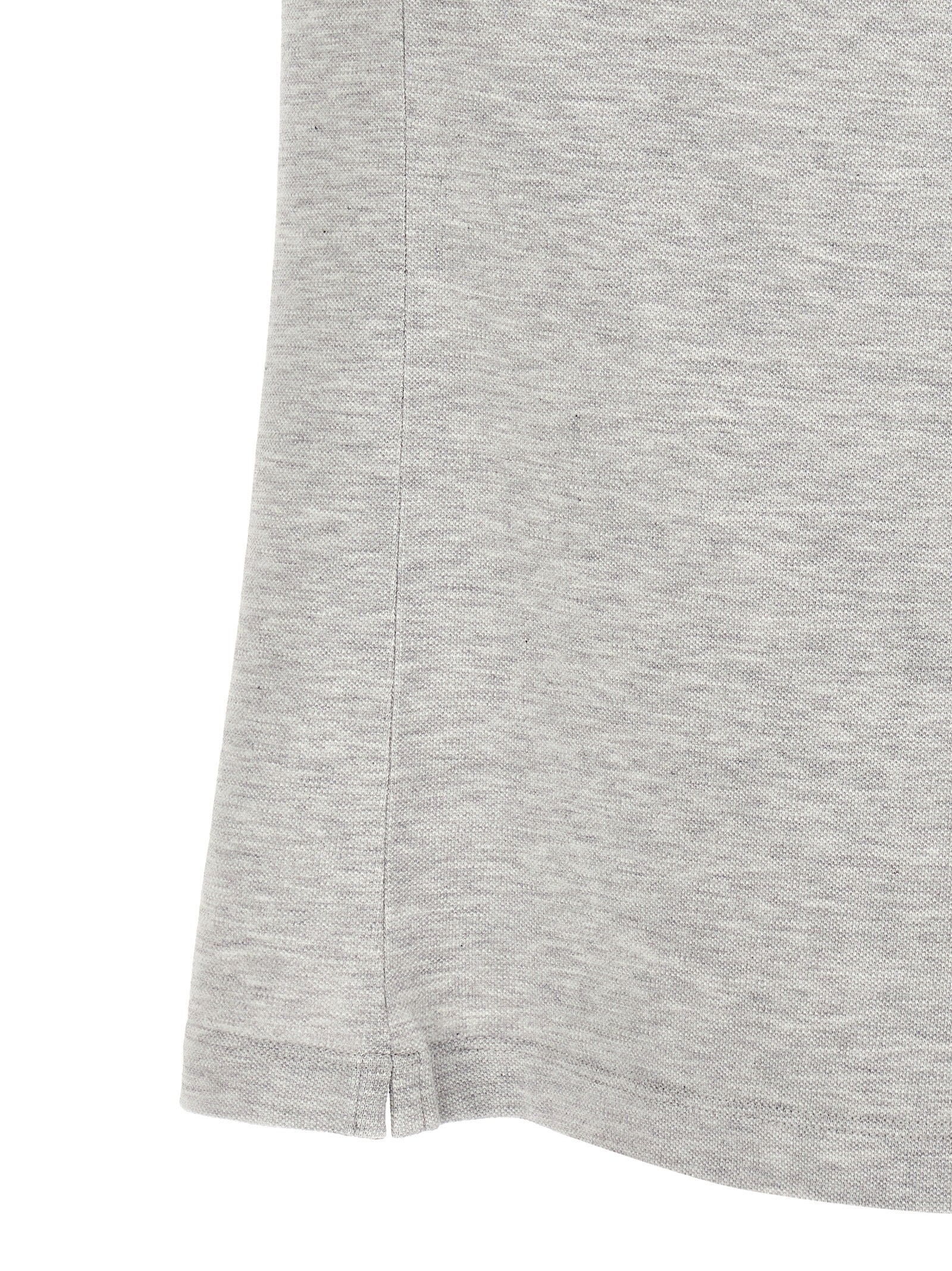 Polo Shirt by Brunello Cucinelli for men in cotton gray & jacquard presents a crisp silhouette, artfully detailed with a crisp and crisp .