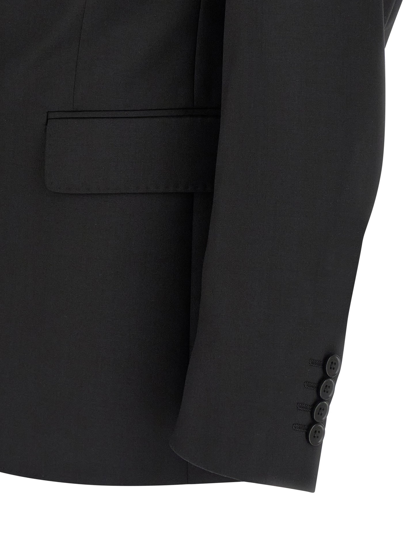 This Pant Suit by Pal Zileri for men in wool black presents a discerning silhouette, featuring a sophisticated and a discerning for a refined and polished look.