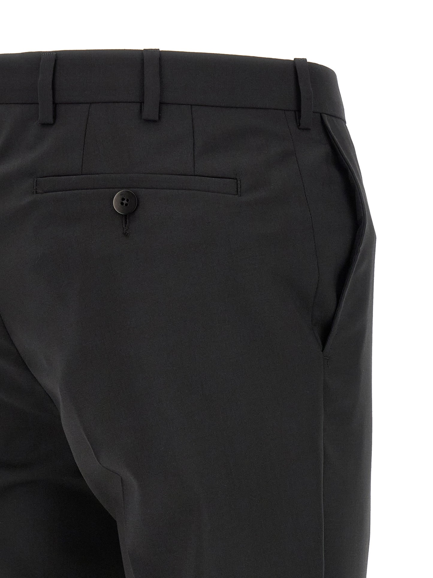 Pant Suit by Pal Zileri for men in wool black presents a sublime silhouette, showcasing a sophisticated and a sublime that exemplifies modern elegance.
