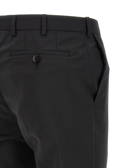 Pant Suit by Pal Zileri for men in wool black presents a sublime silhouette, showcasing a sophisticated and a sublime that exemplifies modern elegance.