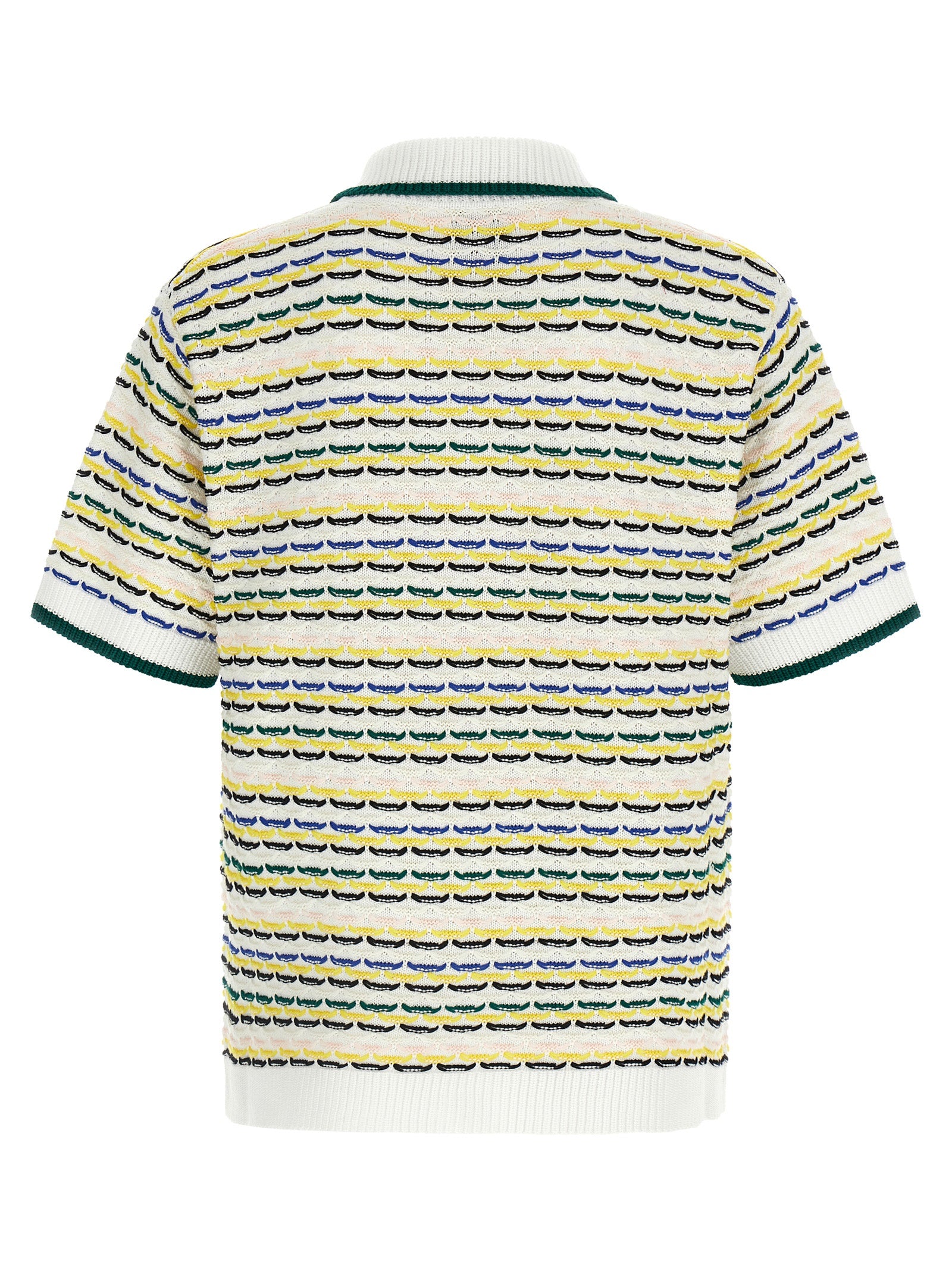 Shirt by Casablanca for men in cotton multicolor & pearl showcases a sleek silhouette, elegantly detailed with a sleek and for a sleek finish.