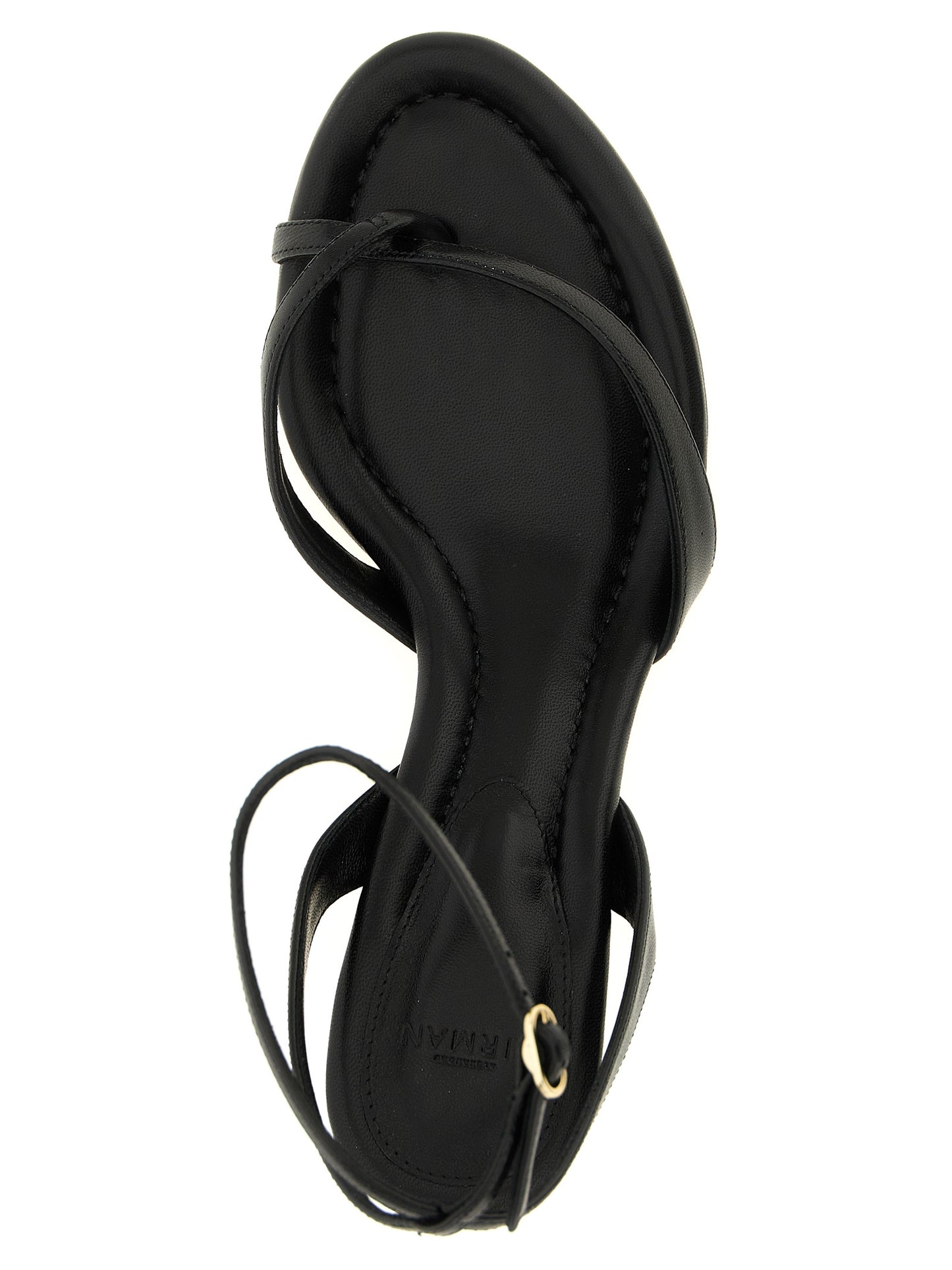 Stiletto Ankle Strap Flip-Flop Sandals by Alexandre Birman for women in cowhide leather black features an statuesque Women's Cowhide Leather Stiletto Ankle Strap Flip-Flop Sandals silhouette with a refined stiletto and elegant .