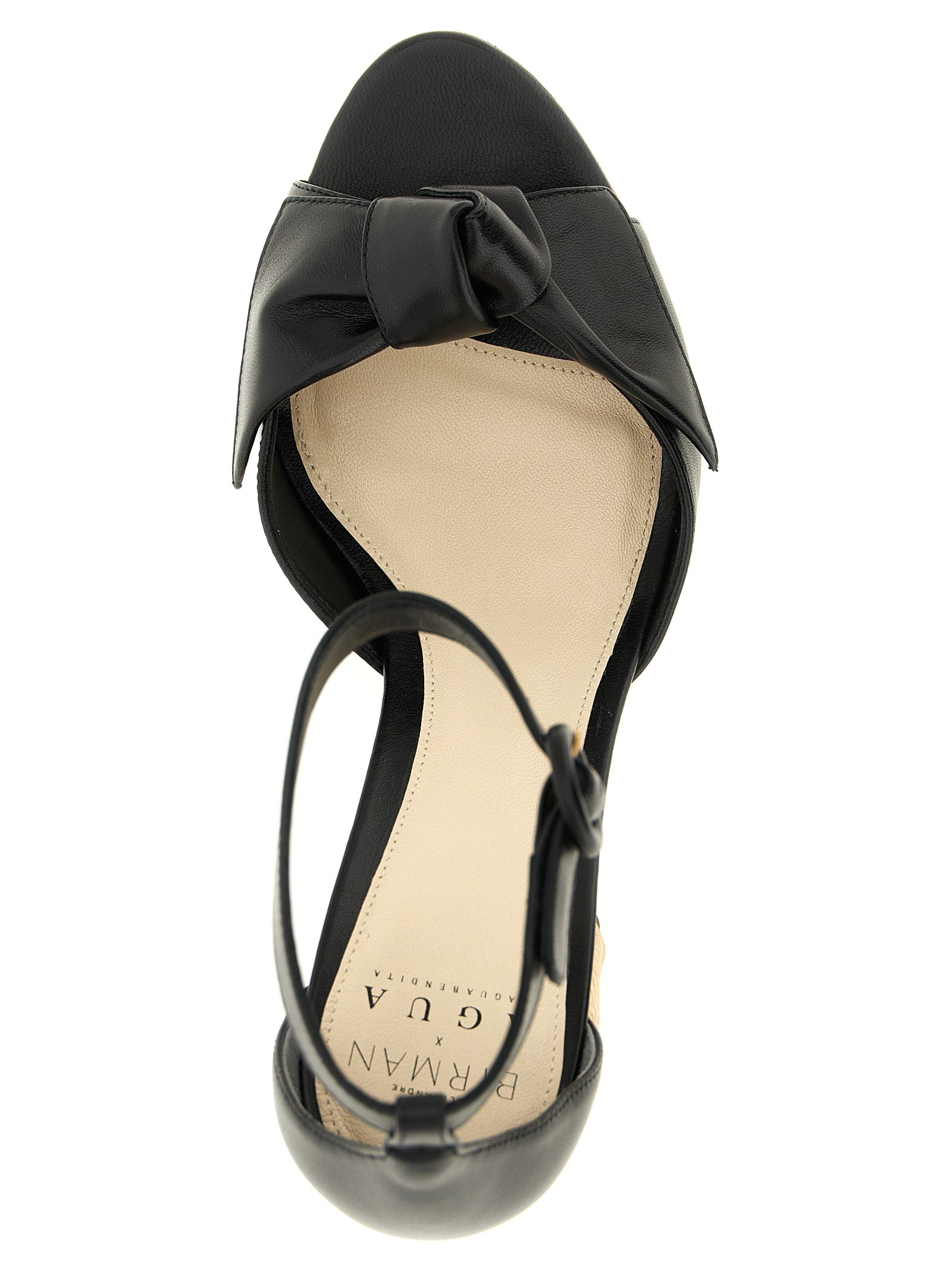 Stiletto Ankle Strap Sandals by Alexandre Birman for women in raffia & bos taurus cowhide leather black features an architectural design from the Women's Raffia & Bos Taurus Cowhide Leather Stiletto Ankle Strap Sandals collection, defined by a architectural stiletto and for a architectural finish.