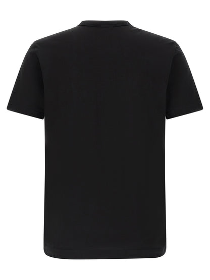 Dolce & Gabbana Men's Short-Sleeve Crew Neck Cotton T-Shirt - Black