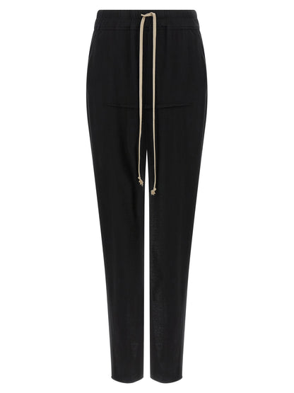 Skirt by DRKSHDW for women in organic cotton black showcases a sultry silhouette, elegantly defined by its mini and the sophisticated sultry design of the Women's Organic Cotton Mini Skirt.