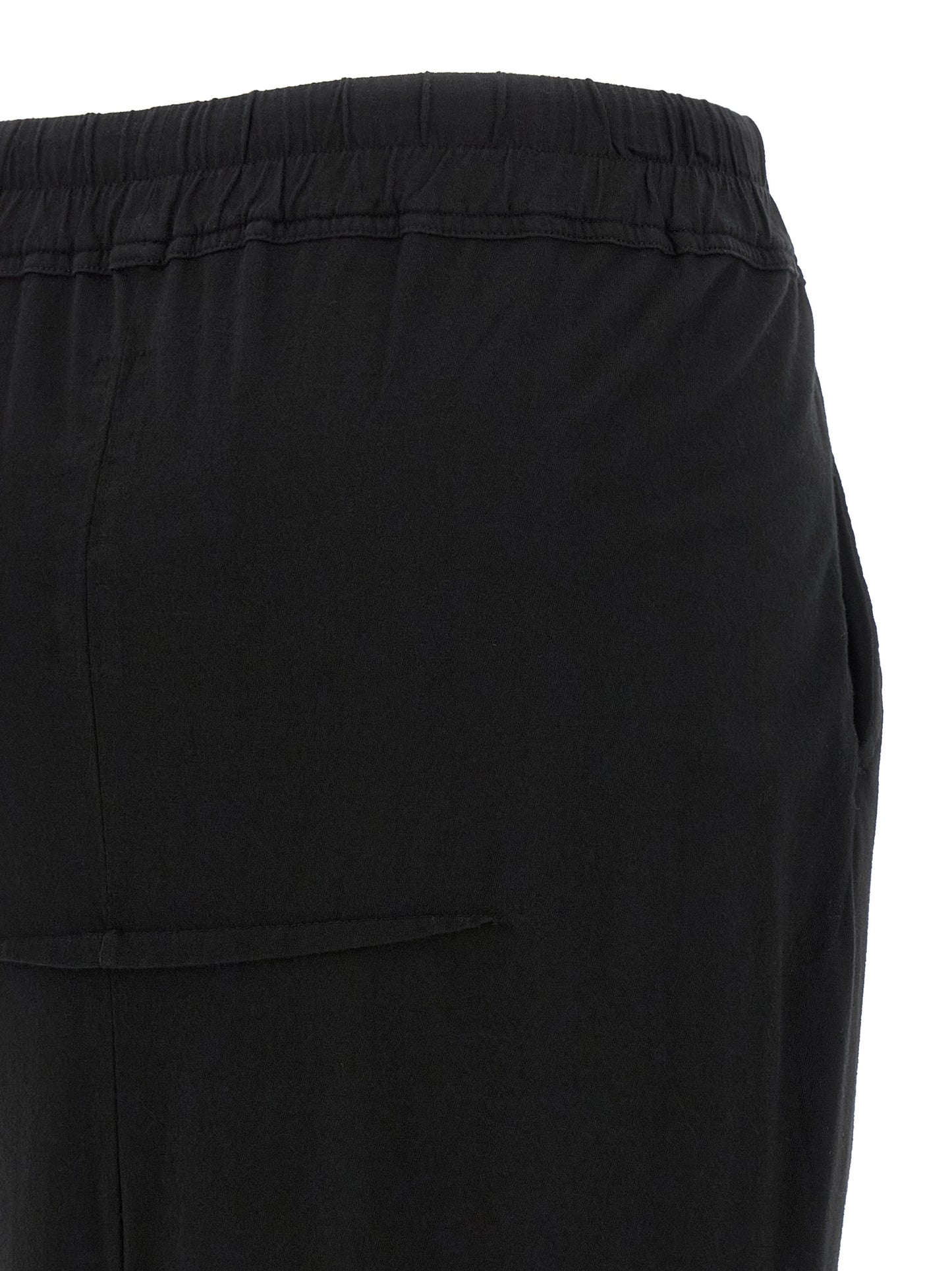 Skirt by DRKSHDW for women in organic cotton black showcases a dramatic silhouette, artfully capturing the essence of the Women's Organic Cotton Mini Skirt in a dramatic mini cut for a refined look.