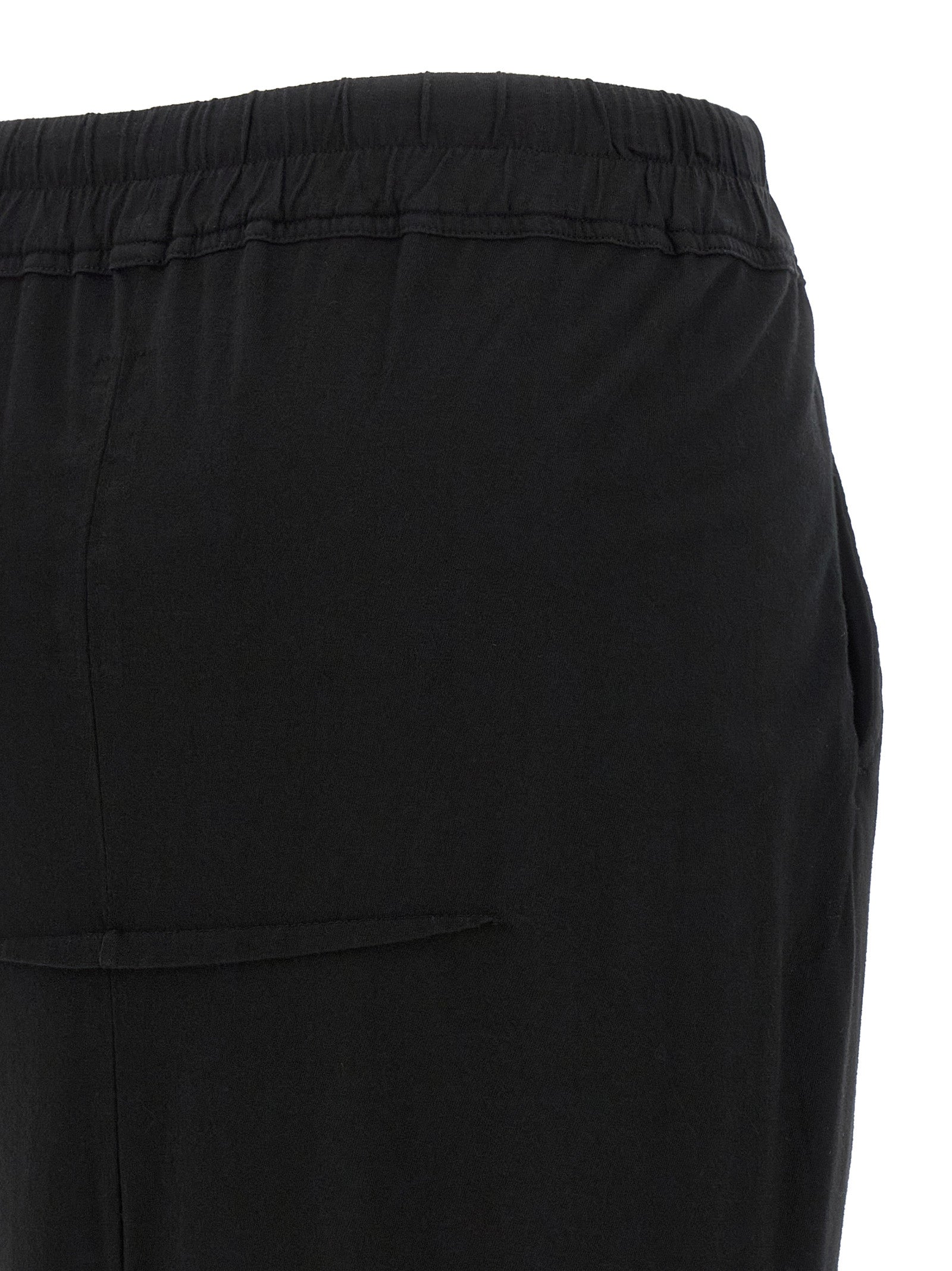 Skirt by DRKSHDW for women in organic cotton black showcases a dramatic silhouette, artfully capturing the essence of the Women's Organic Cotton Mini Skirt in a dramatic mini cut for a refined look.