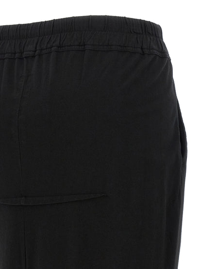 Skirt by DRKSHDW for women in organic cotton black showcases a dramatic silhouette, artfully capturing the essence of the Women's Organic Cotton Mini Skirt in a dramatic mini cut for a refined look.